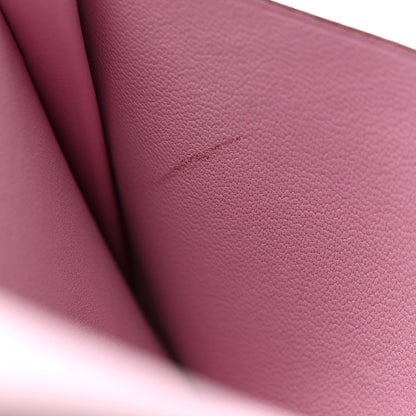 Hermes Bearn Card Holder Wallet Mauve Sylvester 7 of 8