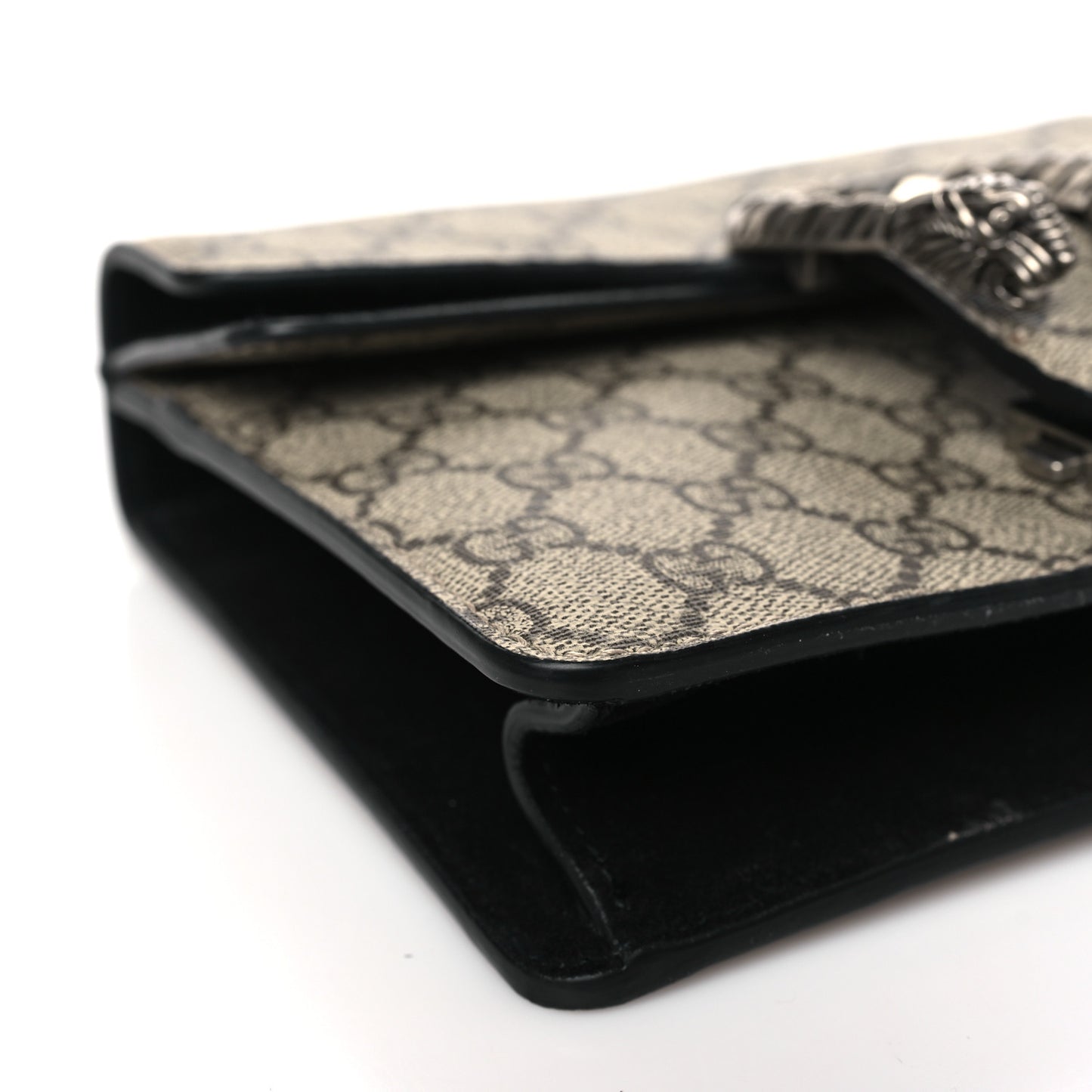 GG Supreme Monogram Mini Dionysus Shoulder Bag Black