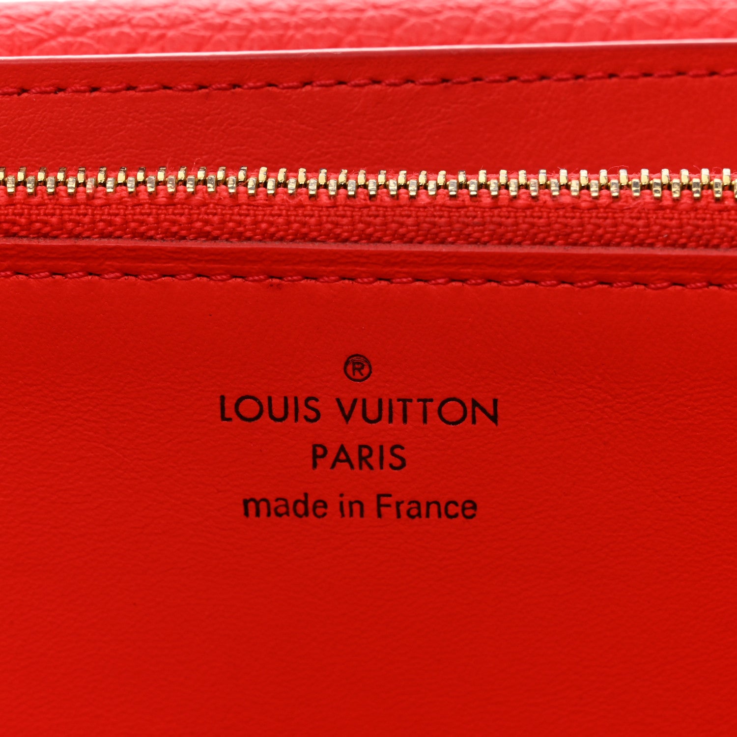 Louis Vuitton Taurillon Capucines Wallet Rubis 6 of 8