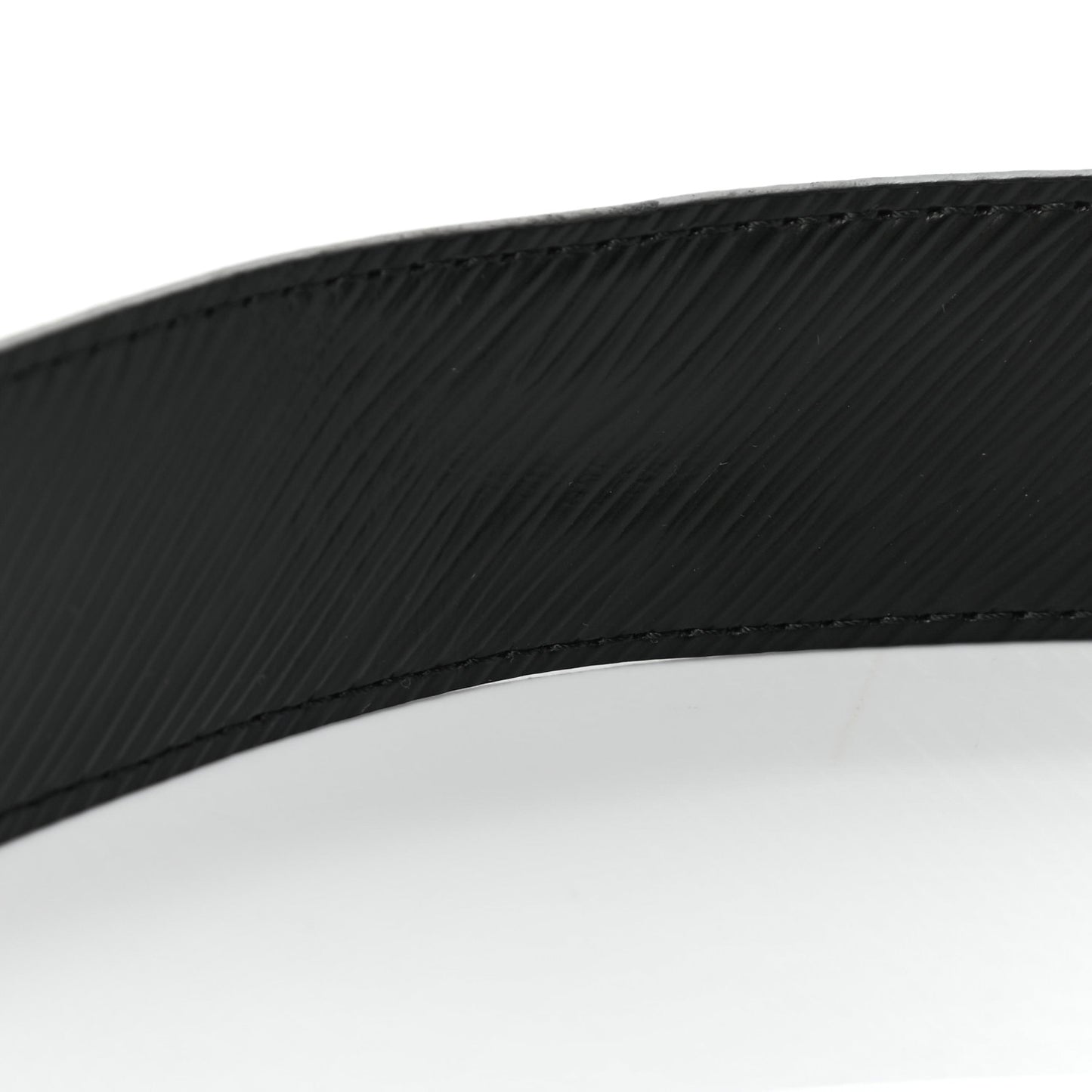 Monogram Epi 35mm LV Circle Reversible Belt 80 32 Black