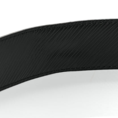 Louis Vuitton Monogram Epi 35mm LV Circle Reversible Belt 80 32 Black 5 of 5