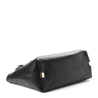 Chloe Shiny Calfskin Suede Medium C Zipped Tote Black 4 of 10