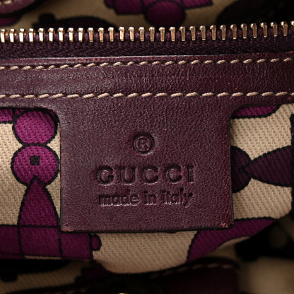 Gucci Guccissima Studded Medium Pelham Shoulder Bag Purple 6 of 11