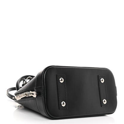 Louis Vuitton Epi Alma BB Black 4 of 9