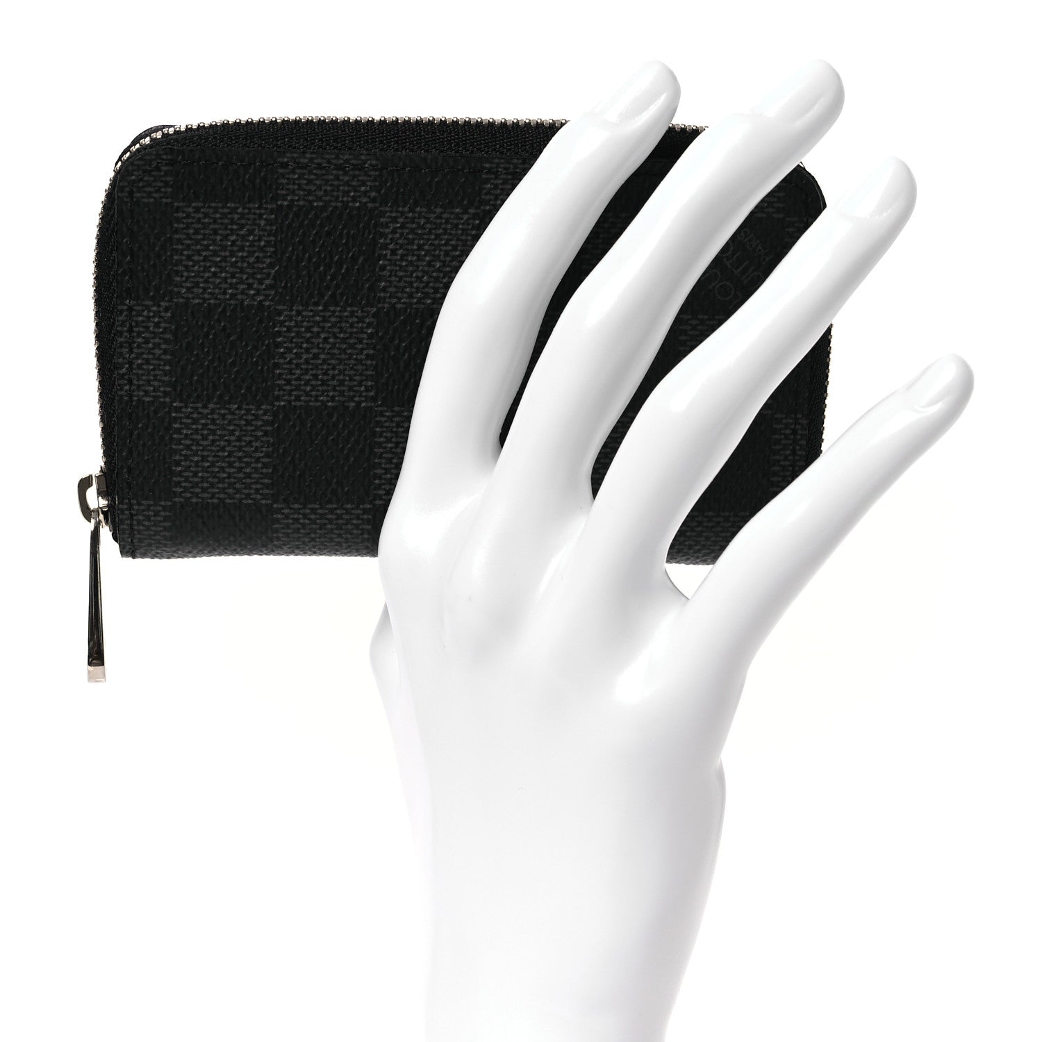 Louis Vuitton Damier Graphite Zippy Coin Purse Vertical 2 of 10