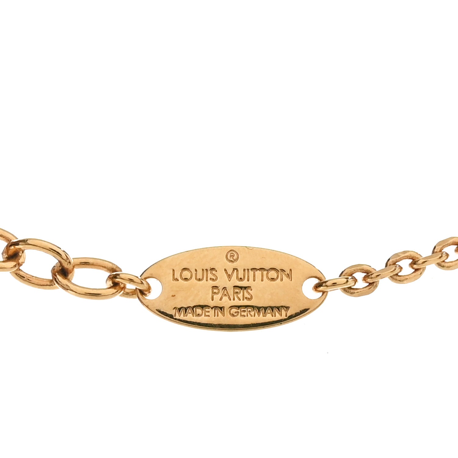 Louis Vuitton Metal Crystal Blooming Supple Necklace 4 of 6