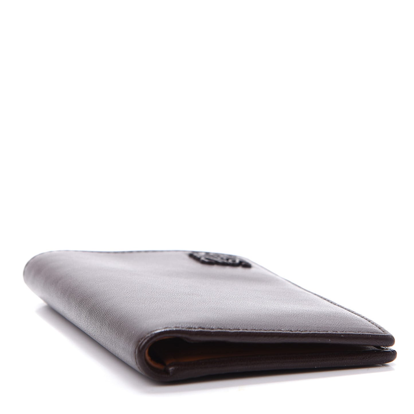 Calfskin Bi-Fold Wallet Brown