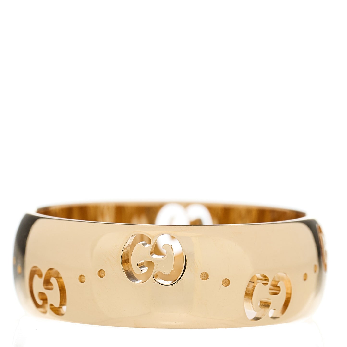 18K Yellow Gold Icon Ring 50 5.25