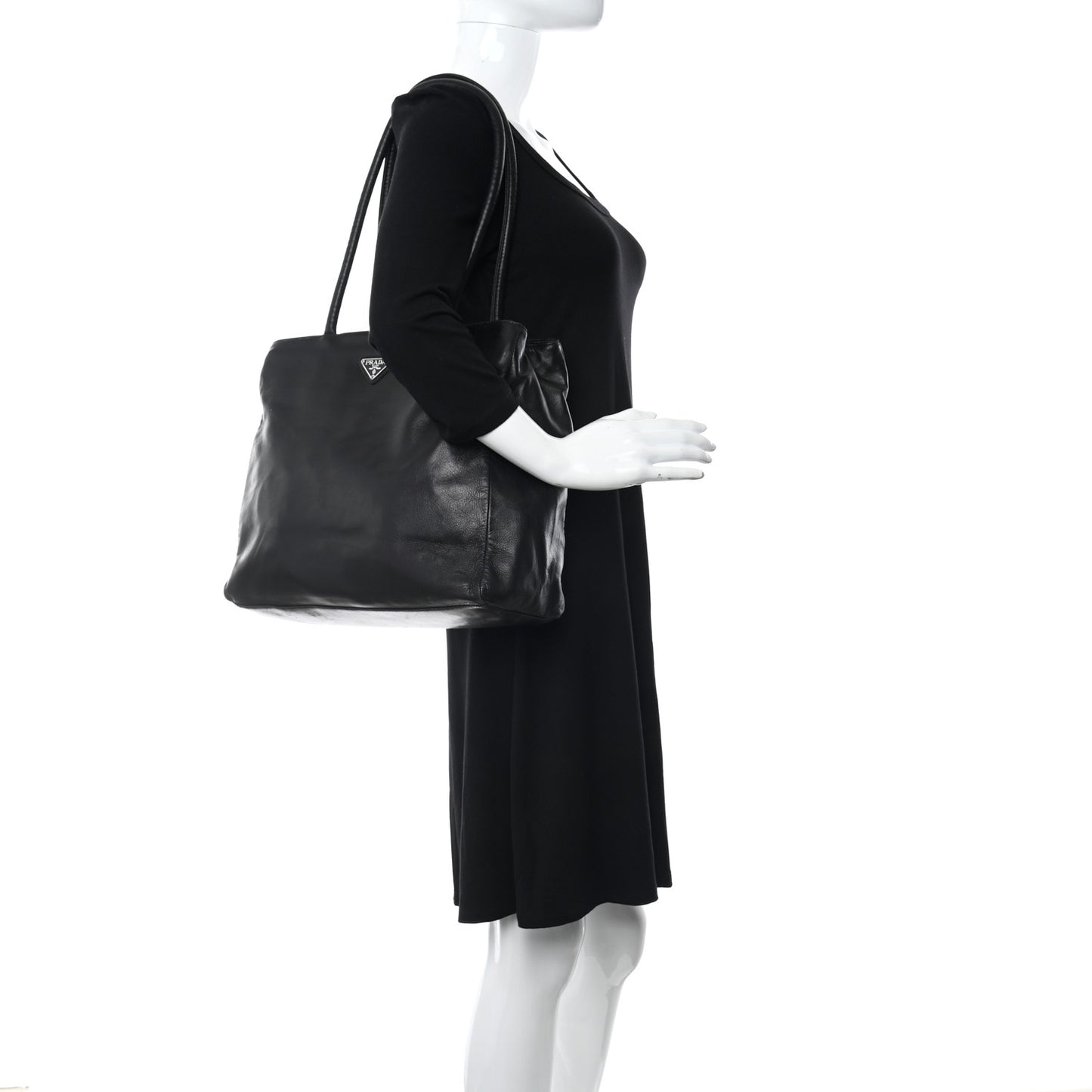 Soft Calfskin Tote Black
