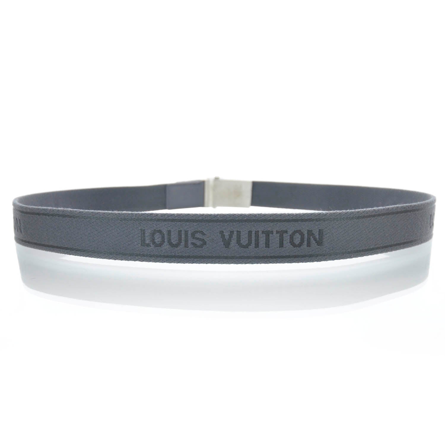 Louis Vuitton Bengale Belt 90 36 Gray 2 of 5