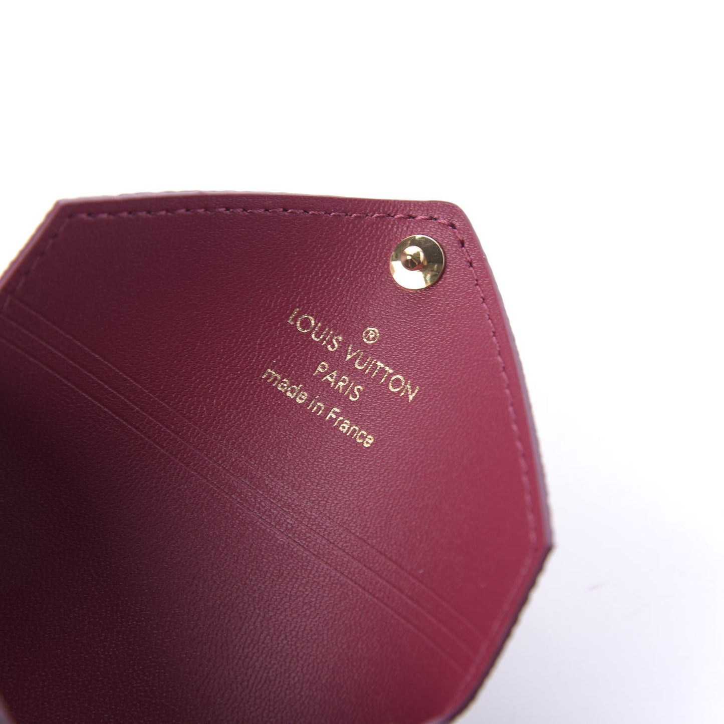 Monogram Small Kirigami Pochette Insert Fuchsia