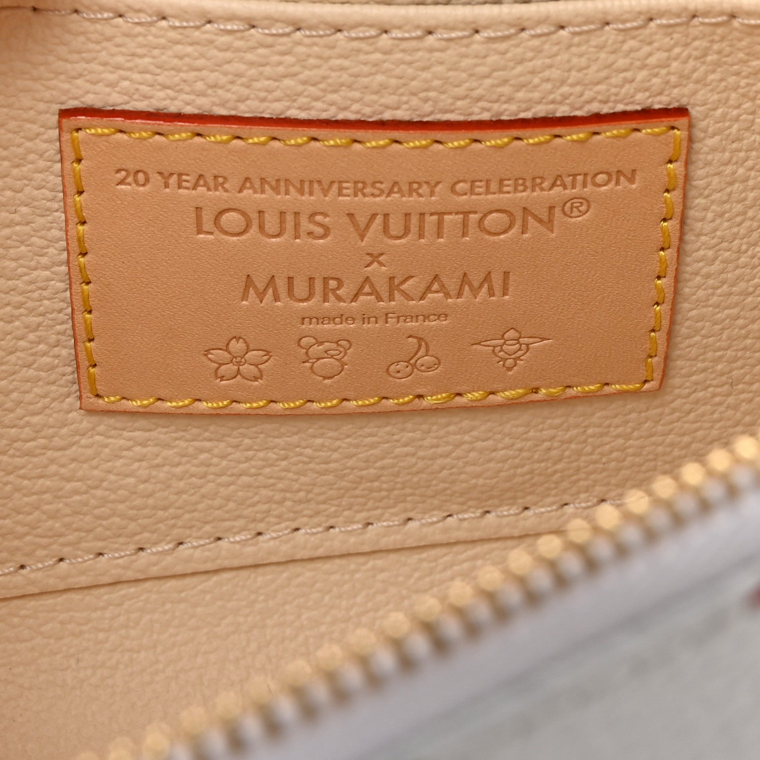 Louis Vuitton LV x TM Monogram Multicolor Cosmetic Pouch PM White 6 of 7