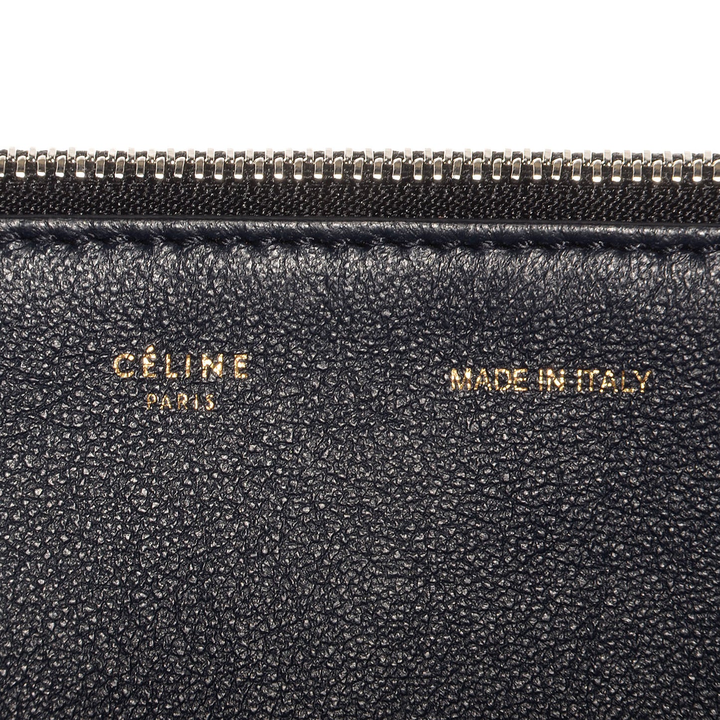 Calfskin Suede Tri-Color Double Zip Trapeze Sand