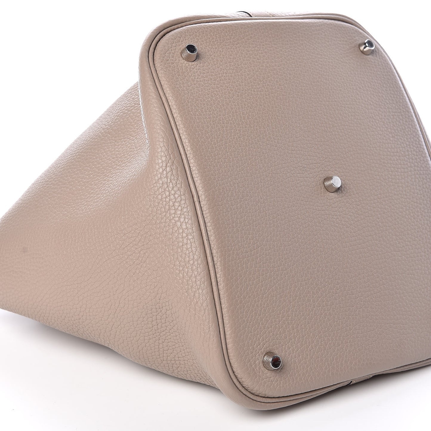 Taurillon Clemence Picotin Lock 26 GM Gris Tourterelle