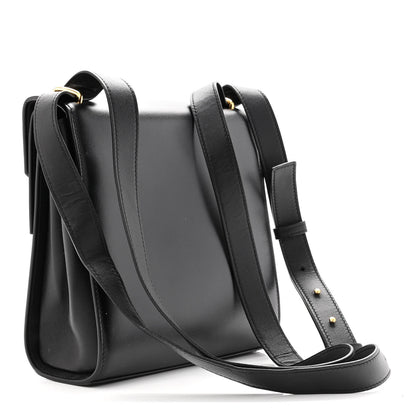 Bottega Veneta Box Calfskin Nappa Clip Bag Black 3 of 10