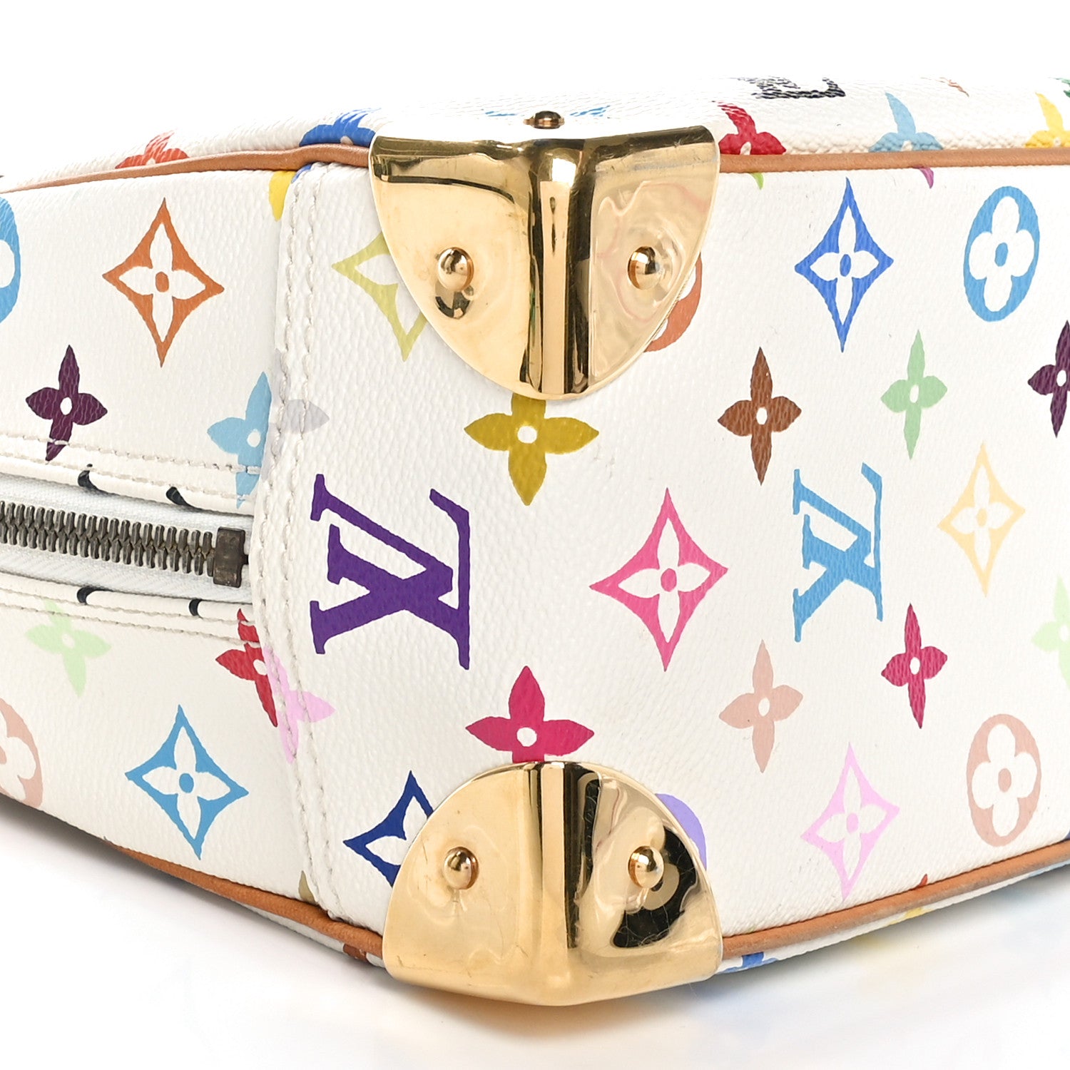 Louis Vuitton Monogram Multicolor Trouville White 7 of 8