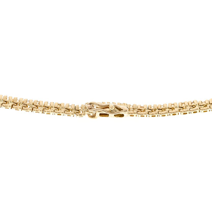 Parker & West by FASHIONPHILE 18K Yellow Gold Diamond 5.01ctw Tennis Necklace 4 of 5