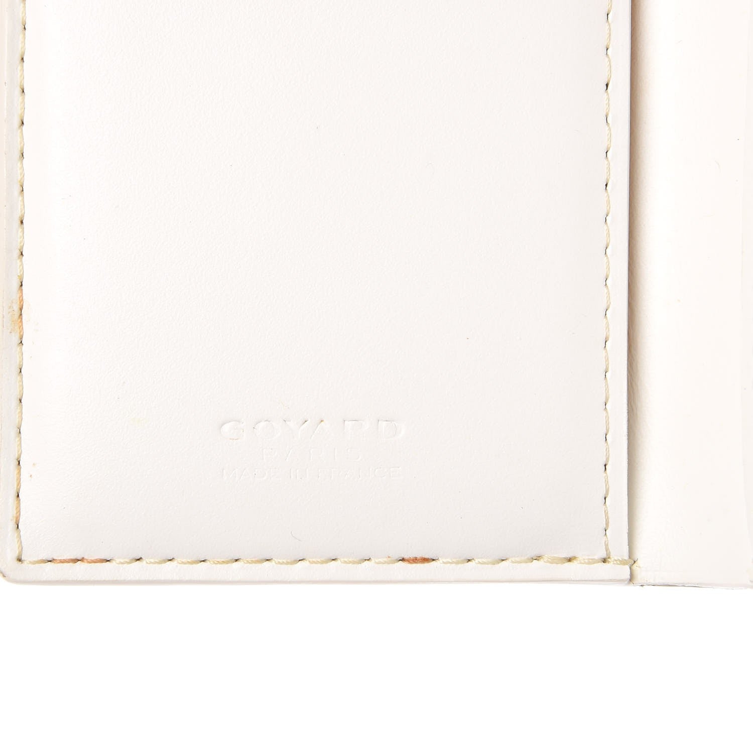 Goyard Chevron Saint Pierre Card Holder White 6 of 7