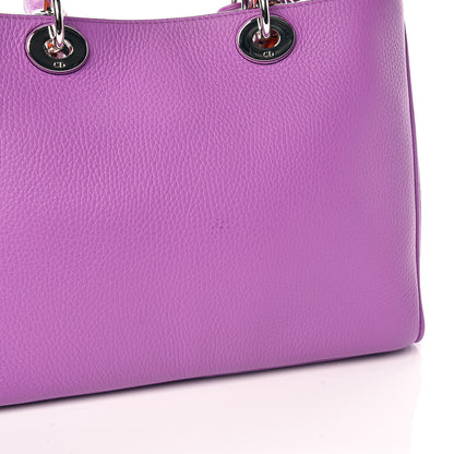 Christian Dior Bullcalf Medium Diorissimo Tote Parme 9 of 12