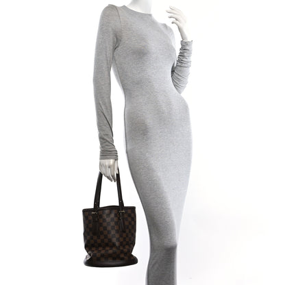 Louis Vuitton Damier Ebene Marais Bucket 23 2 of 9