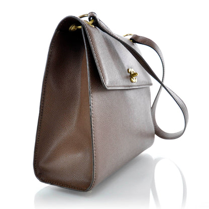 Chanel Caviar Flap Bag Brown 6 of 12