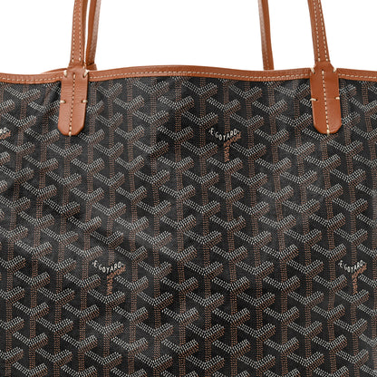 Goyard Goyardine Saint Louis GM Black Gold 9 of 13