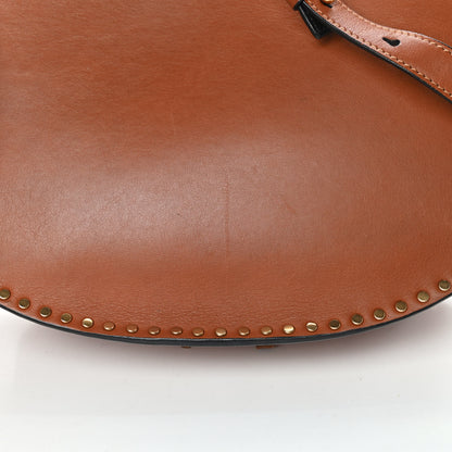 Chloe Calfskin Braided Medium Hudson Shoulder Bag Caramel 13 of 13