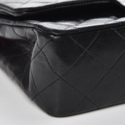 Chanel Lambskin Quilted Small Double Flap Black 9 of 13
