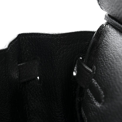 Hermes Togo Birkin 25 Black 7 of 11