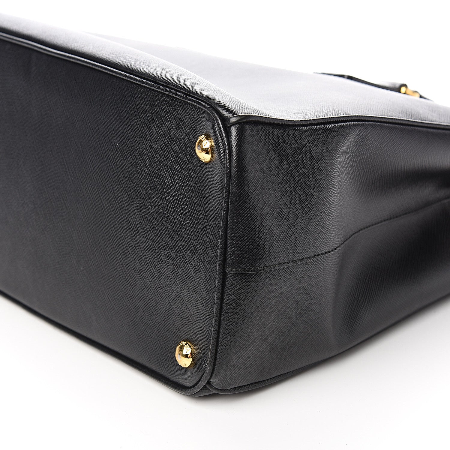 Prada Saffiano Medium Galleria Double Zip Tote Black 7 of 9