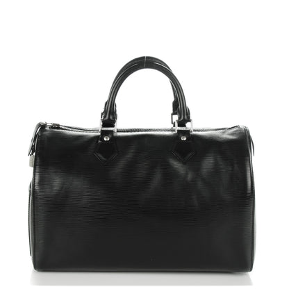 Louis Vuitton Epi Speedy 30 Black 1 of 7