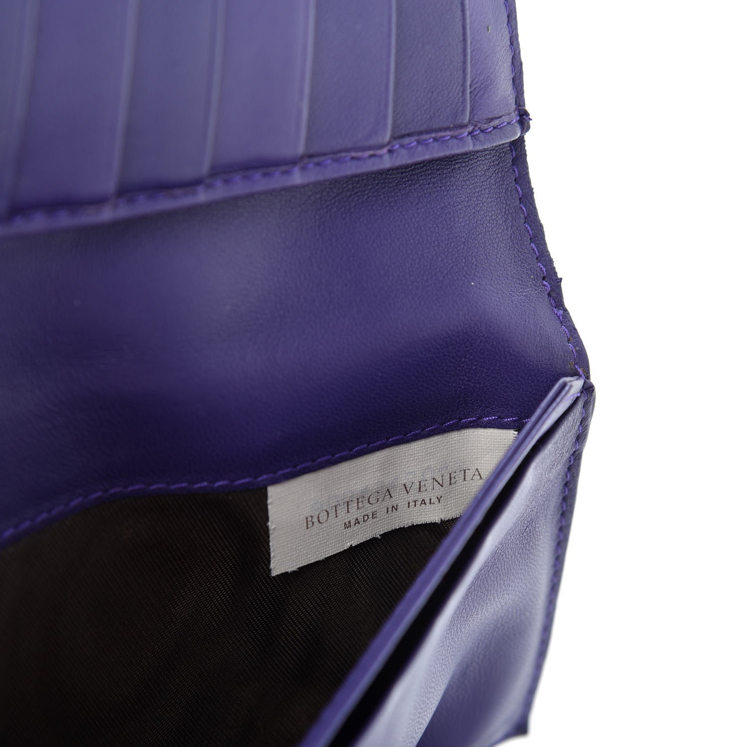 Bottega Veneta Nappa Intrecciato Continental Snap Wallet Anemone 8 of 9