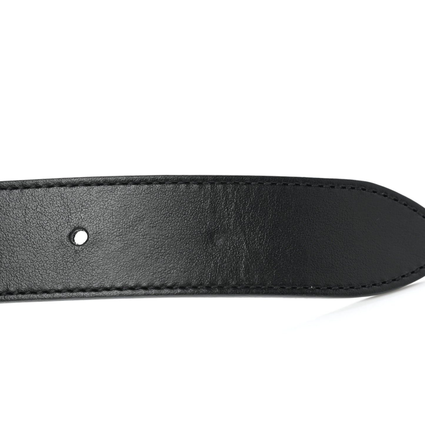 Plutone Calfskin Double G 30mm Belt 75 30 Black