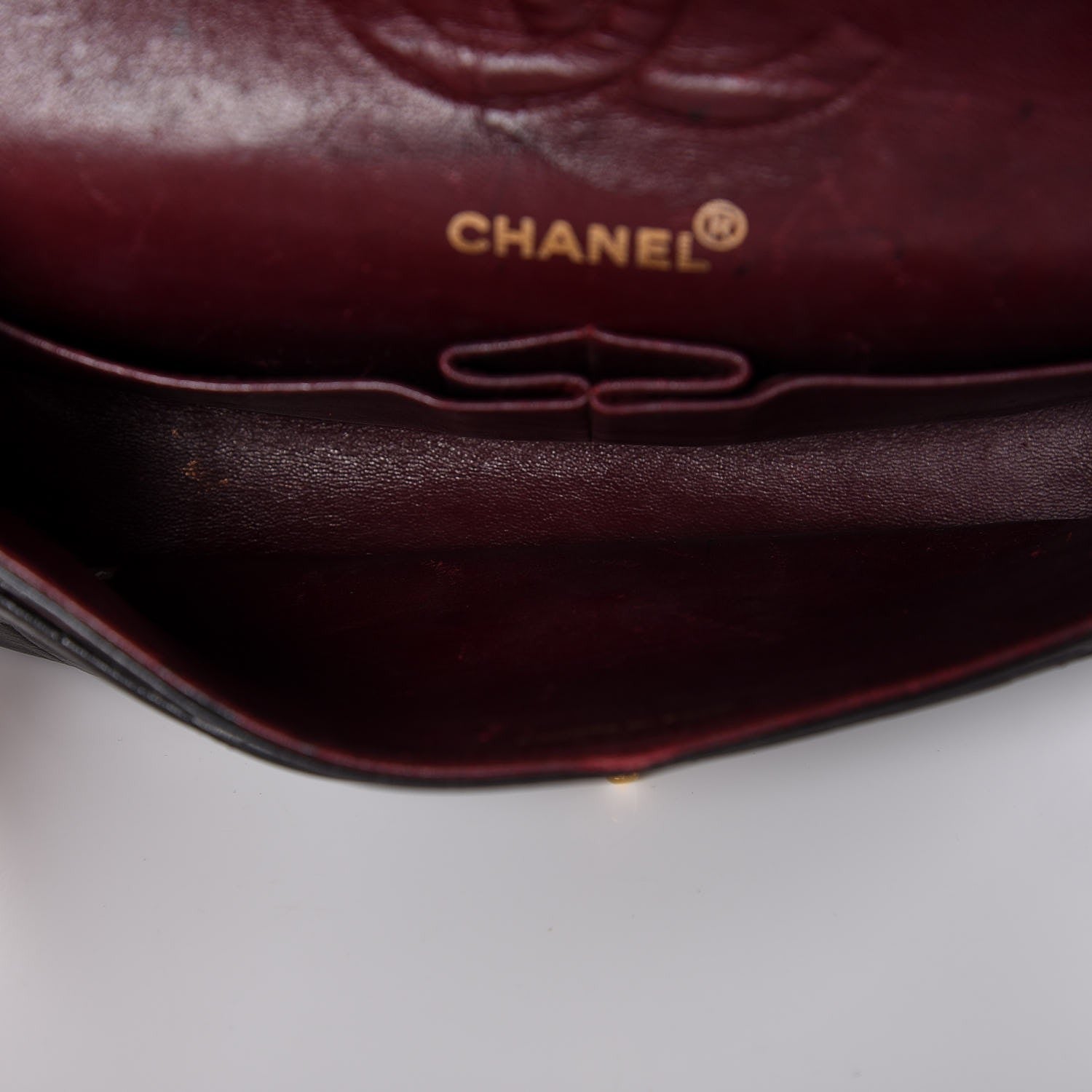 Chanel Lambskin Quilted Medium Double Flap Black 5 of 7