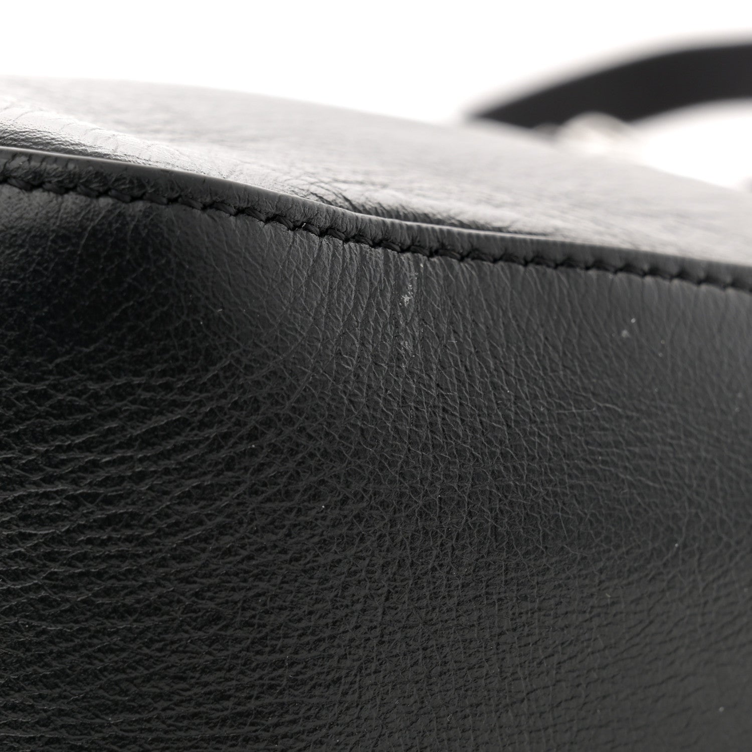 Givenchy Smooth Calfskin Small Moon Cut Out Shoulder Bag Black 11 of 13