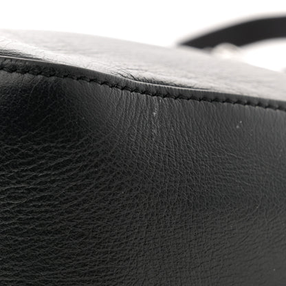 Givenchy Smooth Calfskin Small Moon Cut Out Shoulder Bag Black 11 of 13