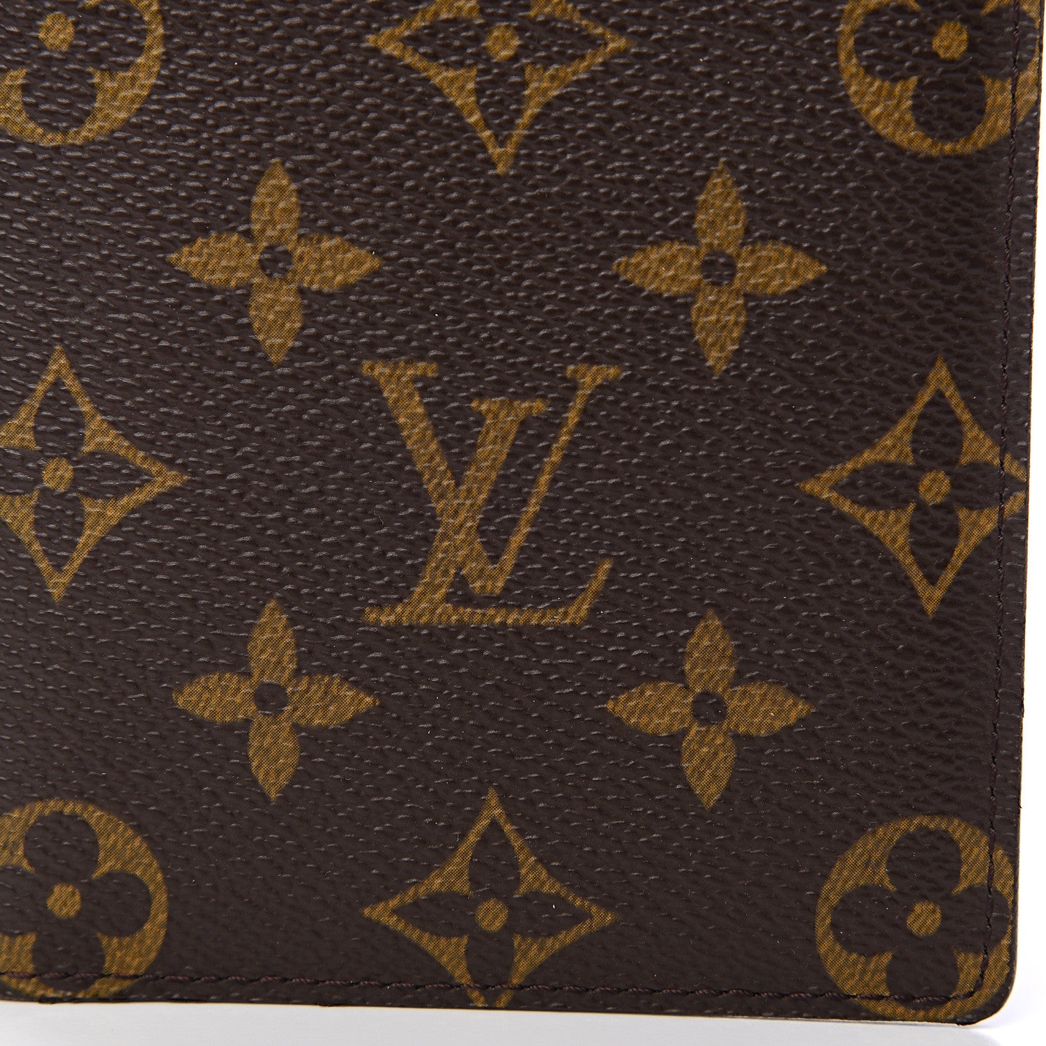 Louis Vuitton Monogram Porte Valeurs Checkbook Wallet 8 of 8