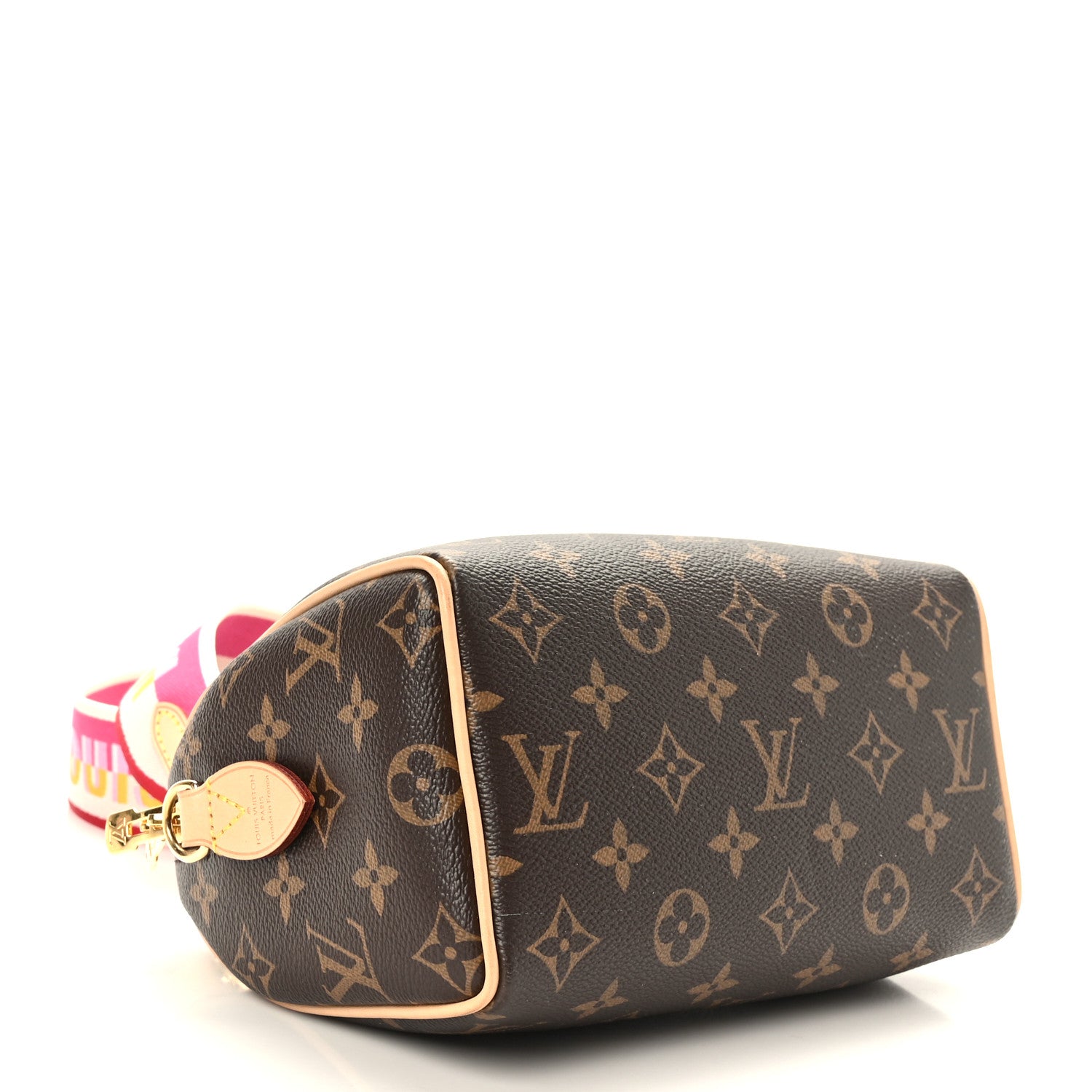 Louis Vuitton Monogram Speedy Bandouliere 20 Fuchsia 4 of 10