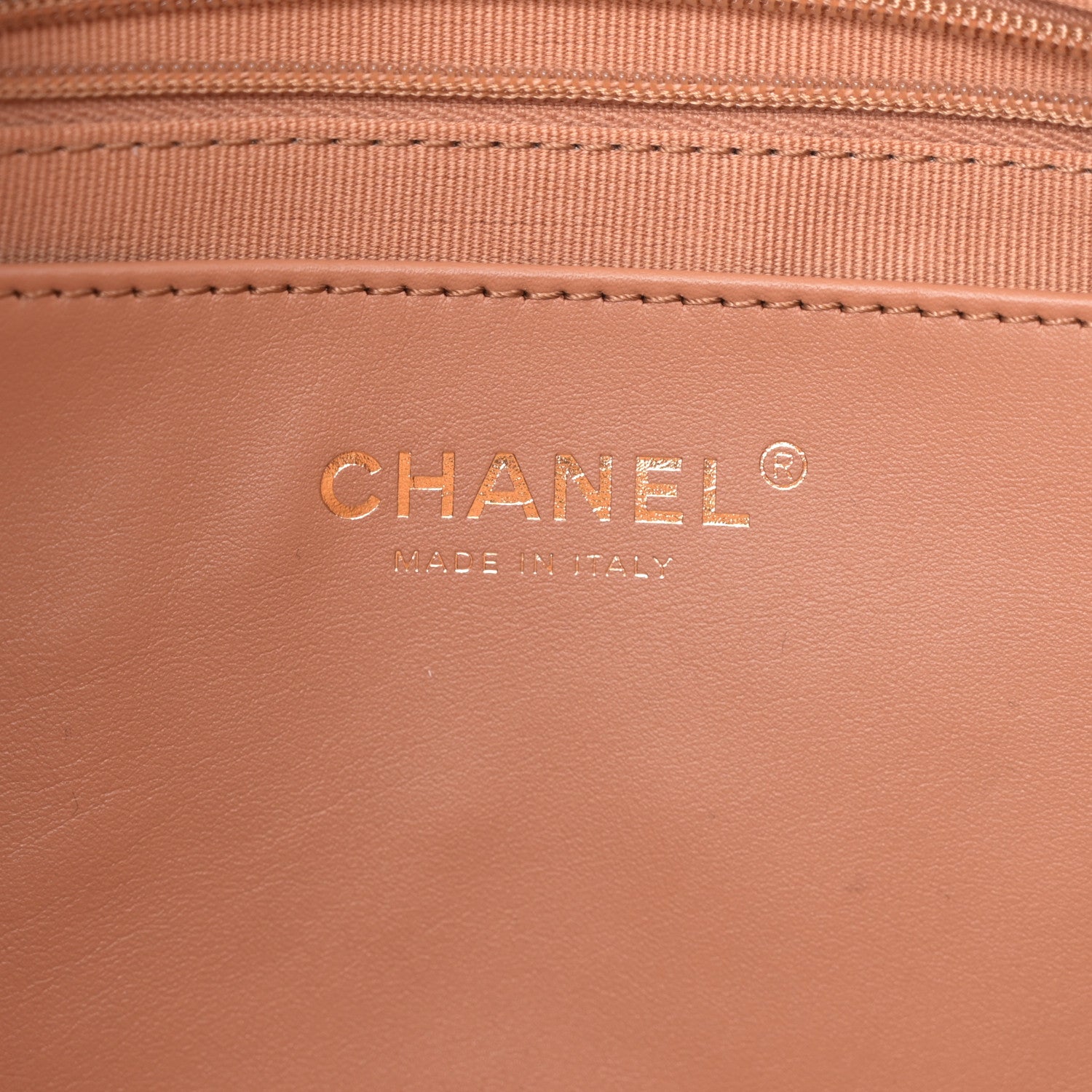 Chanel Shiny Lambskin Quilted Trendy Pockets Hobo Brown 6 of 10