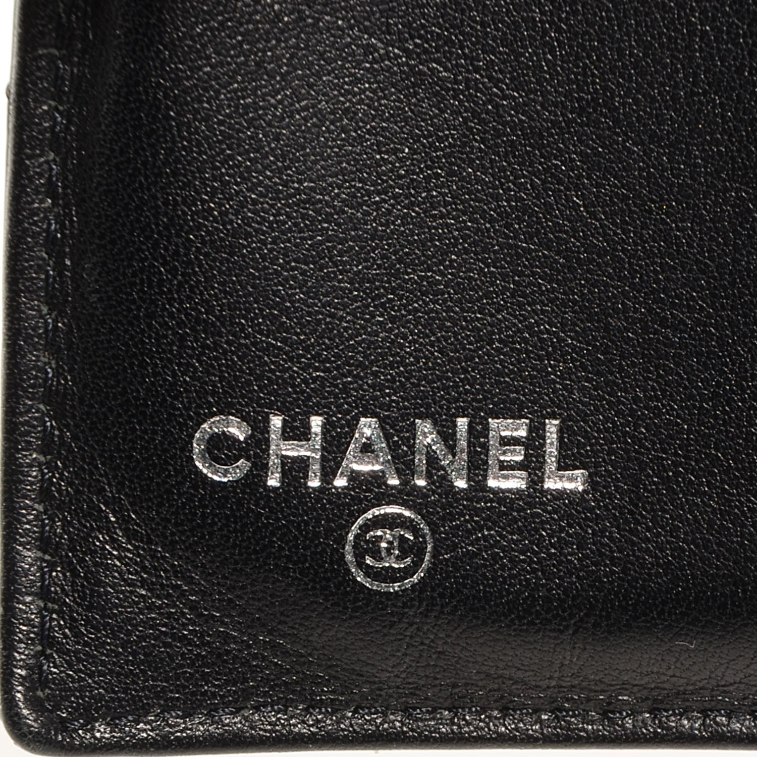 Chanel Patent Quilted Brilliant French Wallet Black 6 of 7