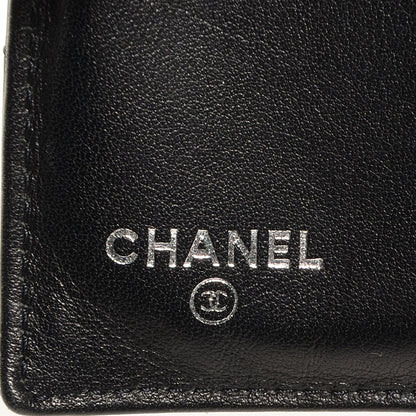 Chanel Patent Quilted Brilliant French Wallet Black 6 of 7