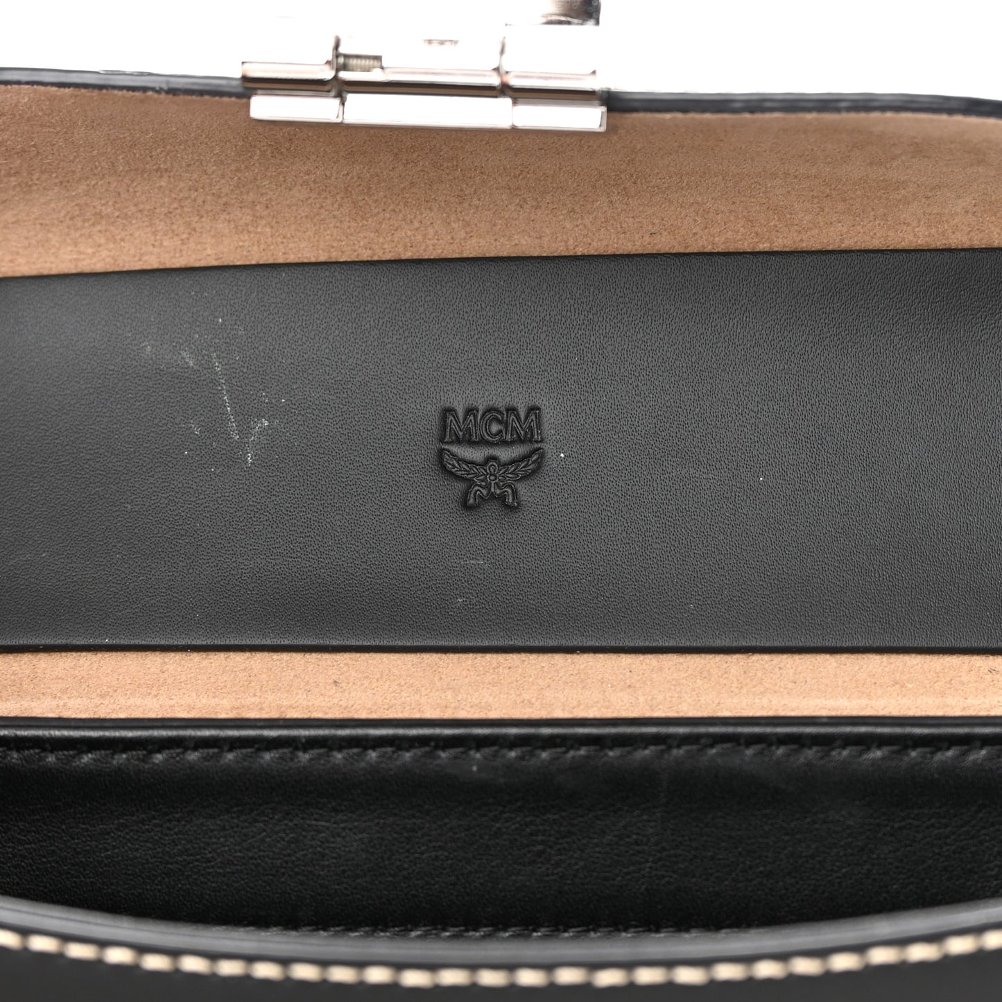 Calfskin Ottomar Monogram Soft Berlin Belt Bag Black