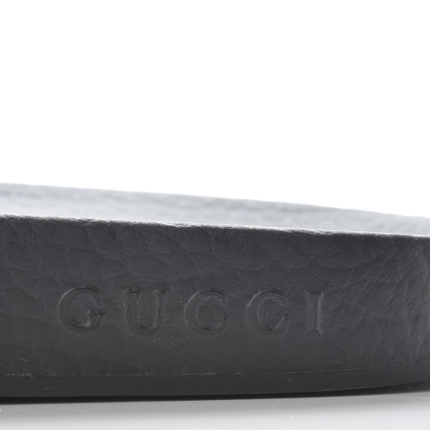 Satin Web Bow Slide Sandals 38 Black