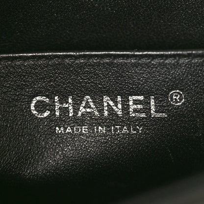 Chanel Lambskin Quilted Large Geometric Flap Black 6 of 10