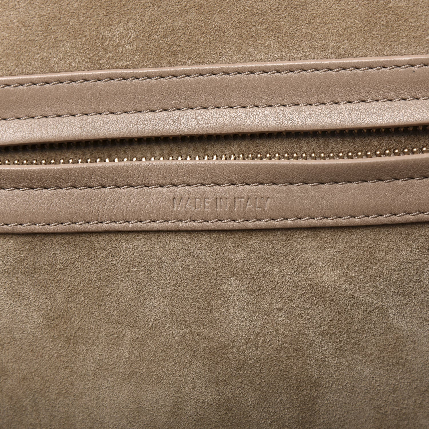 Celine Supple Calfskin Medium Phantom Luggage Beige 8 of 12