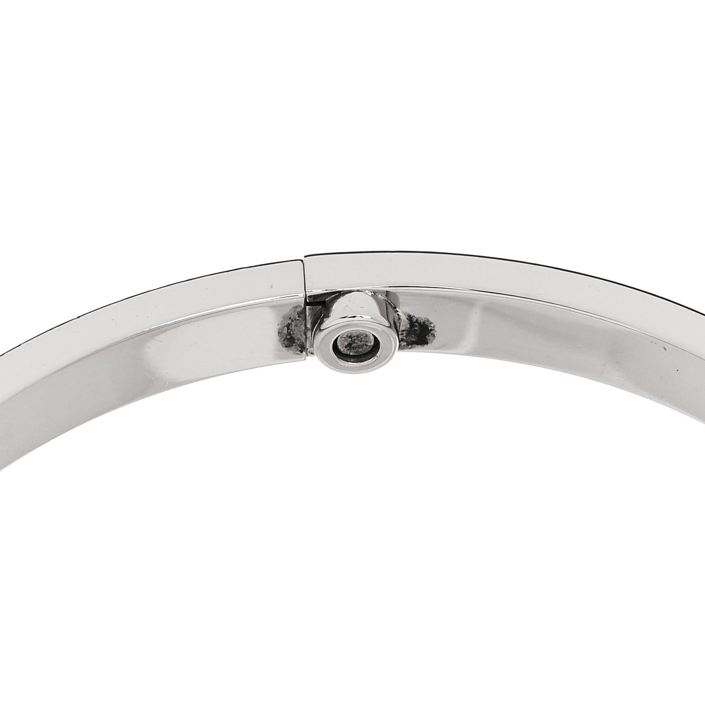 18K White Gold Small LOVE Bracelet 16