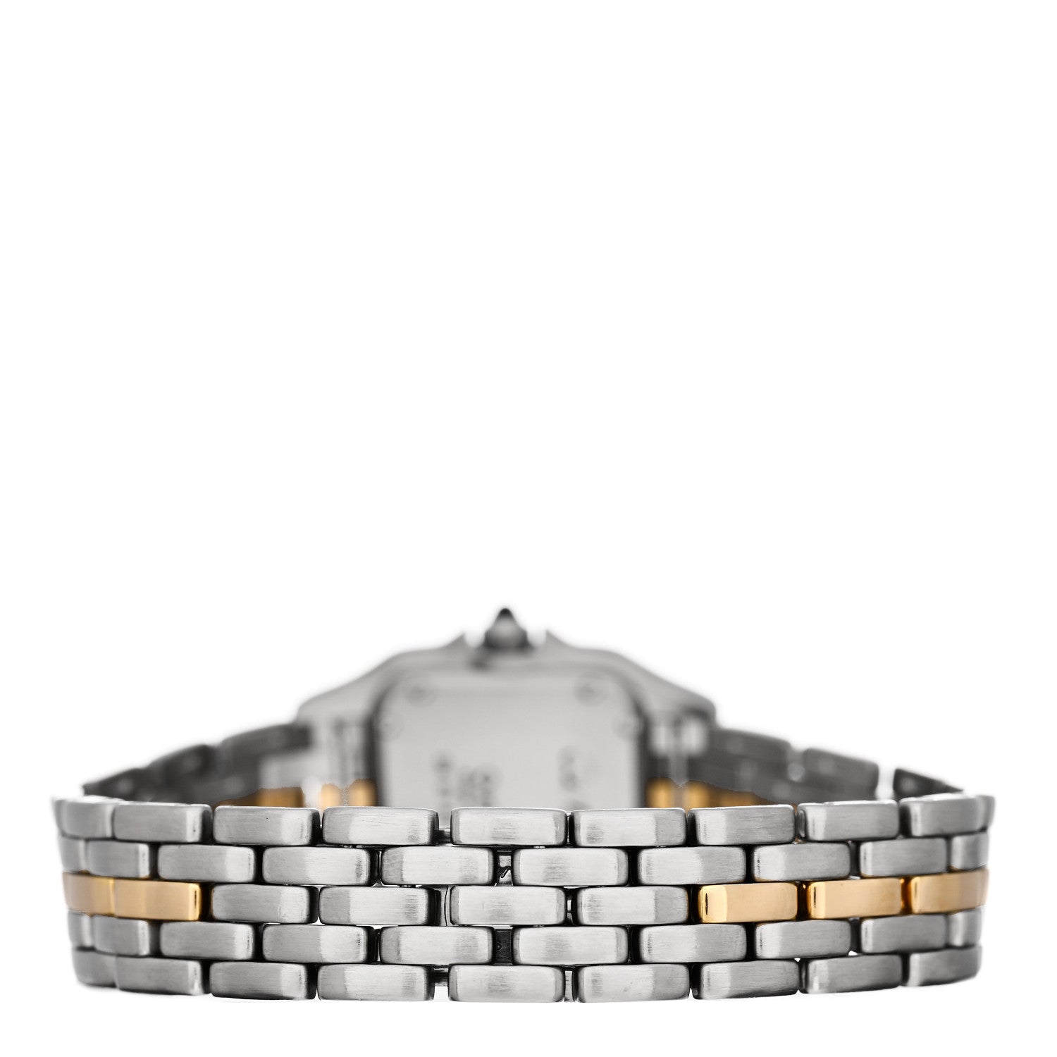 Cartier Stainless Steel 18K Yellow Gold 22mm Panthere Quartz Watch 3 of 4