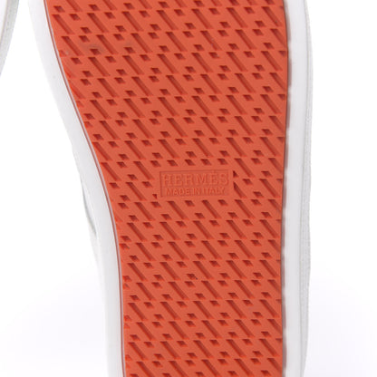 Hermes Epsom Womens Boomerang Sneakers 36 White 7 of 9