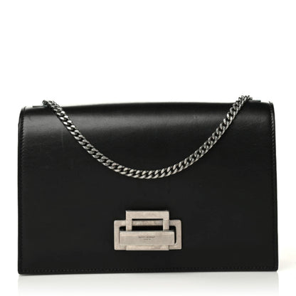 Saint Laurent Calfskin Metropolis Chain Shoulder Bag Black 3 of 10