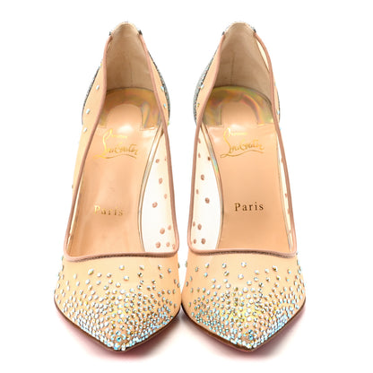 Christian Louboutin Crystal Strass Follies 100 Pumps 41 Version Vosges 3 of 9